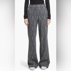 Theory Talbert Herringbone Wide Leg Pants (Sz Small)